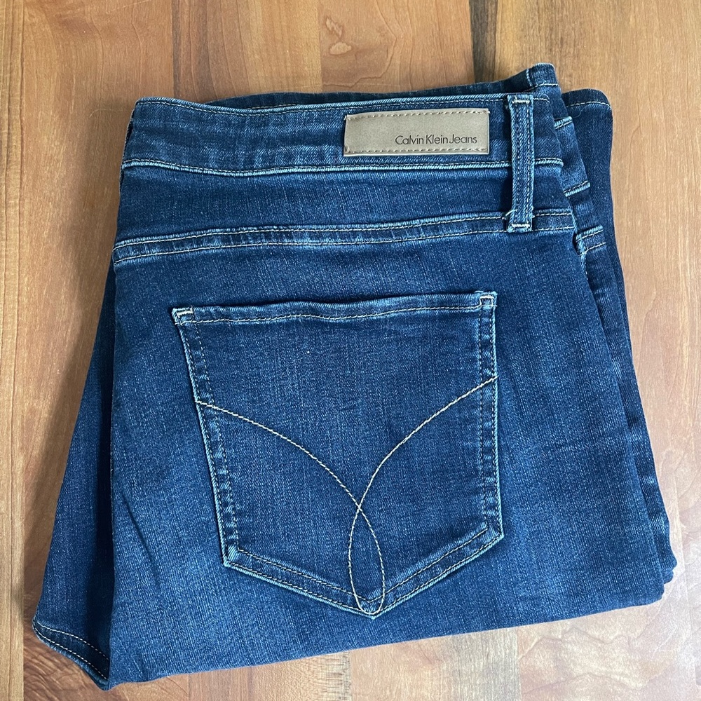 Vintage Calvin Klein Straight Leg Jeans 33W x 30L - Picture 2 of 7